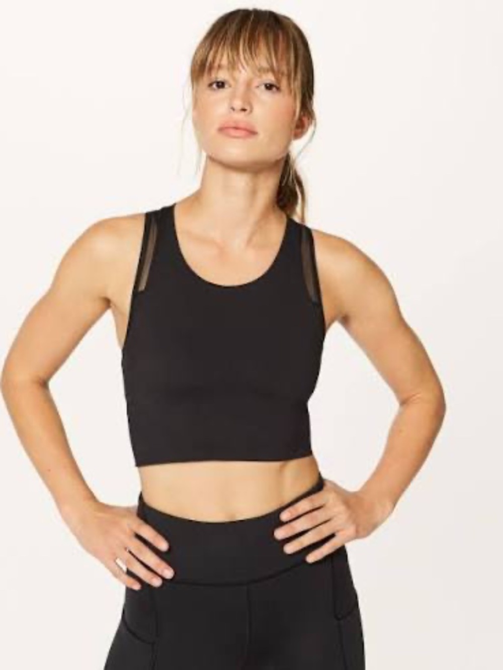 Lululemon Break Free Tank Black BLK 6 NWT